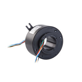 φ80 mm Melalui Bore Slip Ring Mentransfer Sinyal di 24 Sirkuit