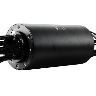 50 mm Melalui Bor Rotary Slip Ring Emas Untuk Emas Kontak