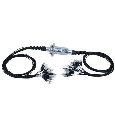 Fiber optic rotary joint 8-18 saluran dapat diterapkan pada kabel gulungan, kapal lipit optik, derek lepas pantai, dll