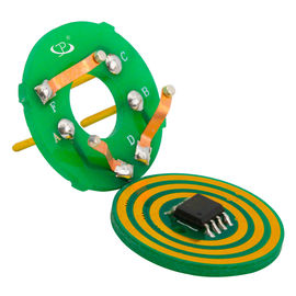 6mm Thickness Pancake Slip Ring with Low Electrical Noise and IP54 Protection