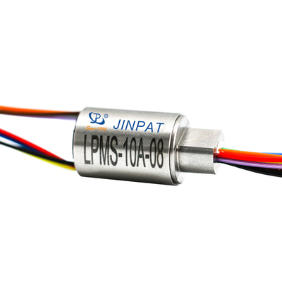 8 Sirkuit Capsule Slip Ring 1A 240VAC/DC Kontak Emas