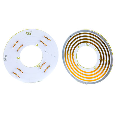 4-Sirkuit 5A Pancake Slip Ring dengan ukuran lubang 40mm untuk Otomasi Industri dan Peralatan Medis