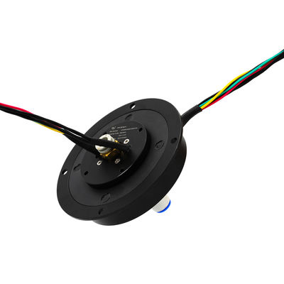 JINPAT Pancake Slip Ring dengan 10 Sirkuit 5A per Sirkuit dan 220VDC/AC Voltage Rating untuk Aplikasi Industri
