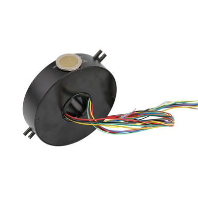 4/8 Sirkuit Pancake Slip Ring dengan 220VDC/AC Voltage Rating dan 5A/2A Current Rating