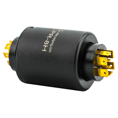 Gulungan Kabel Mesin Industri Rotary Slip Ring 300rpm 8 Sirkuit 380V 5A 20A